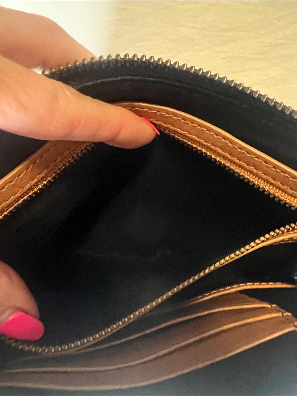 WILL Small Black Leather Crossbody - Picture 6 of 11